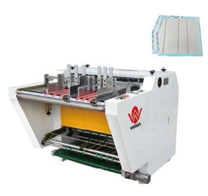 पेपर कार्ड के लिए स्वचालित ग्रूविंग मशीन / बेल्ट फीडिंग नॉटिंग मशीन